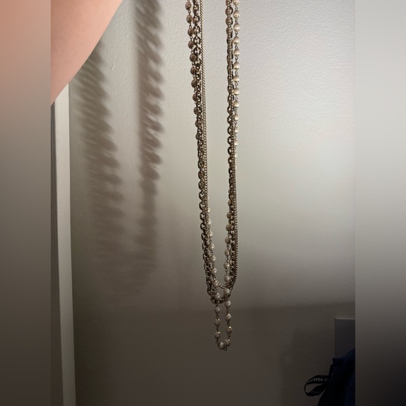 Ann Taylor Triple Strand Necklace - Picture 4 of 5